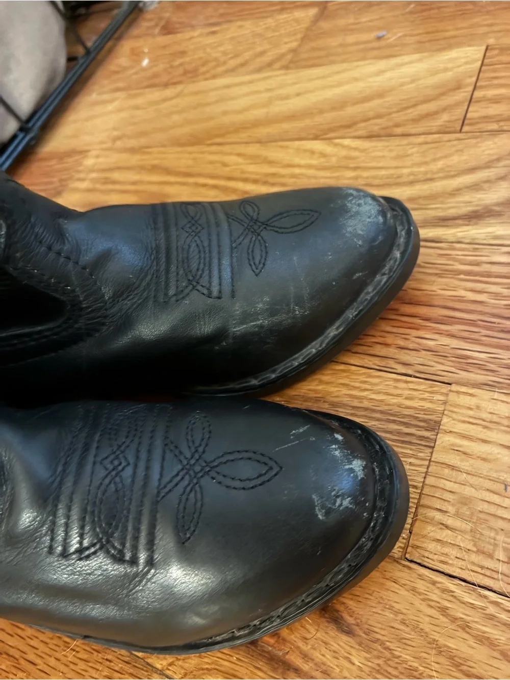 Smokey Mountain Classic Black Western Cowboy Boots